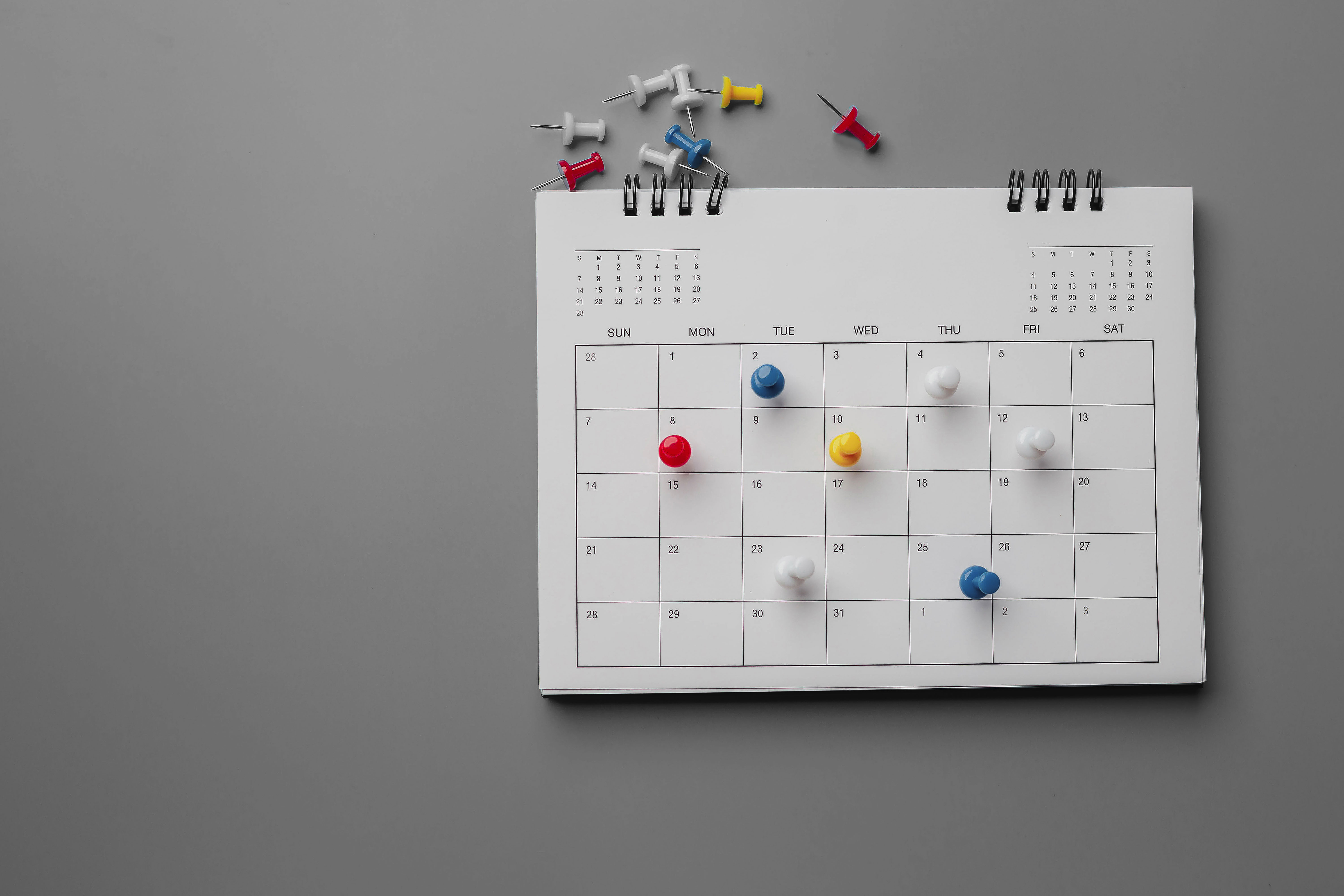 calendar for tour